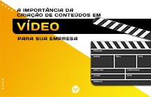 criação conteúdos em vídeo