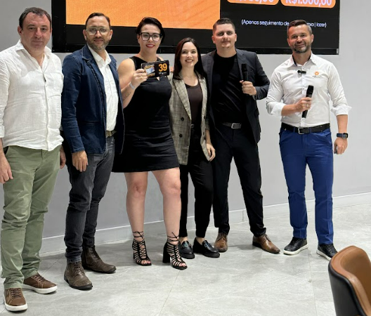 Premiações durante o evento